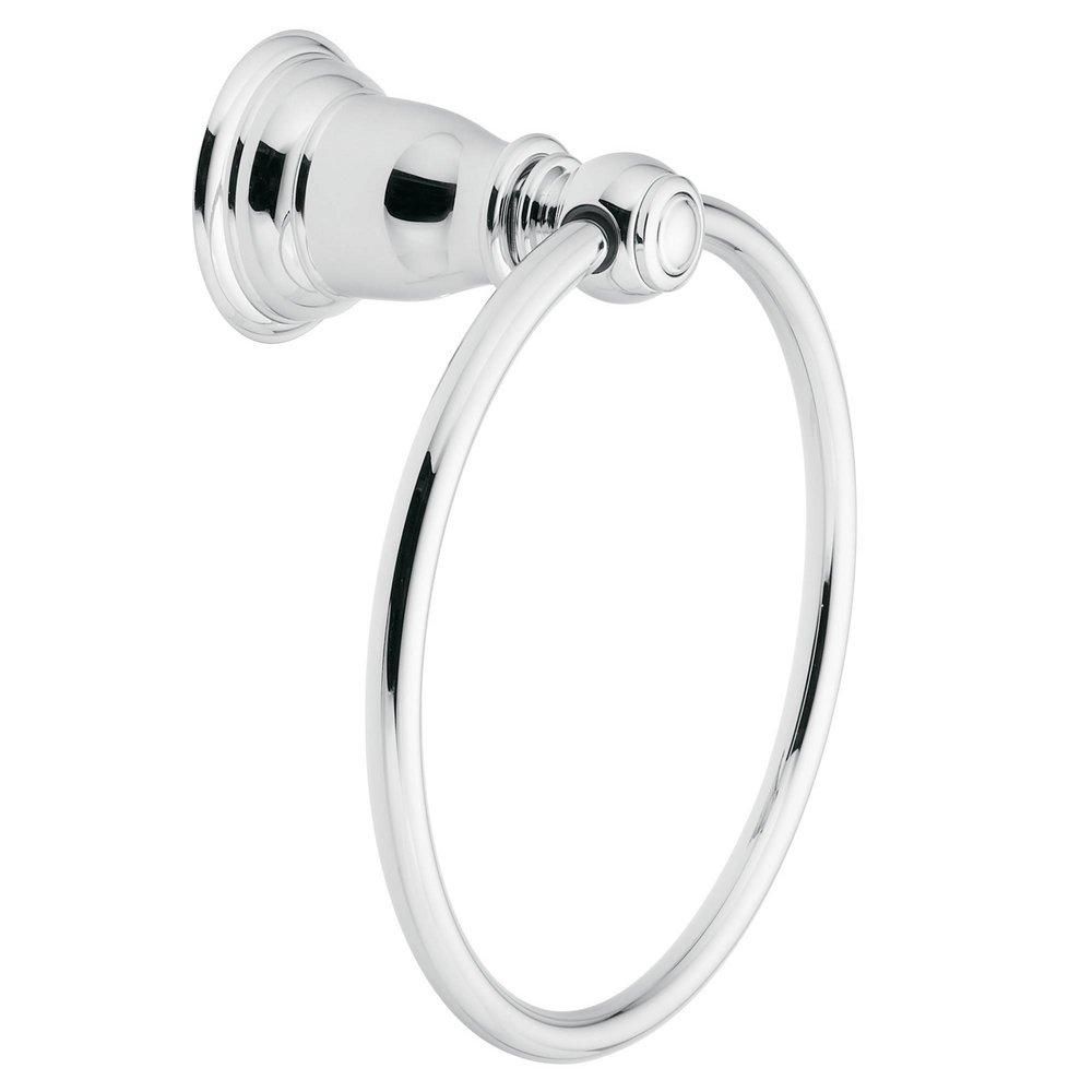 Moen Polished Chrome Round Closed Towel Ring 
