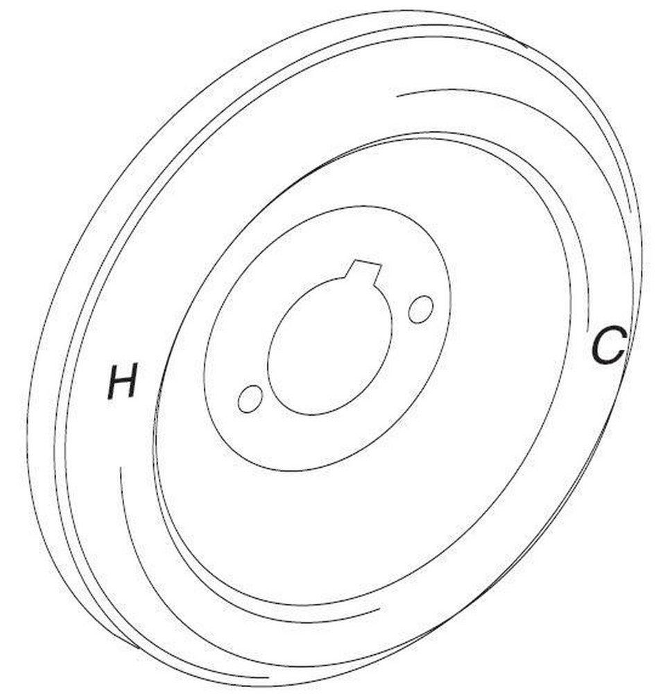 Moen Brushed Nickel Single Handle Tub/Shower Valve  Escutcheon 