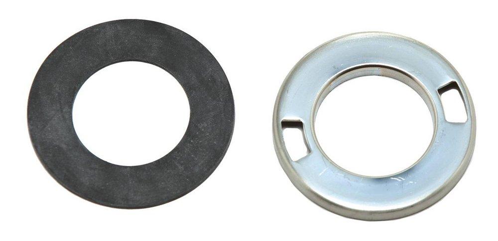 Moen Stainless 1-Hole Escutcheon Kitchen Faucet 