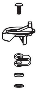 Moen Polished Chrome Connection 1-Hole Kd 