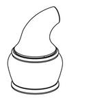 Moen Polished Chrome Handle Mtcl Mini Widespread Faucet 2-Hole Lever Hot 