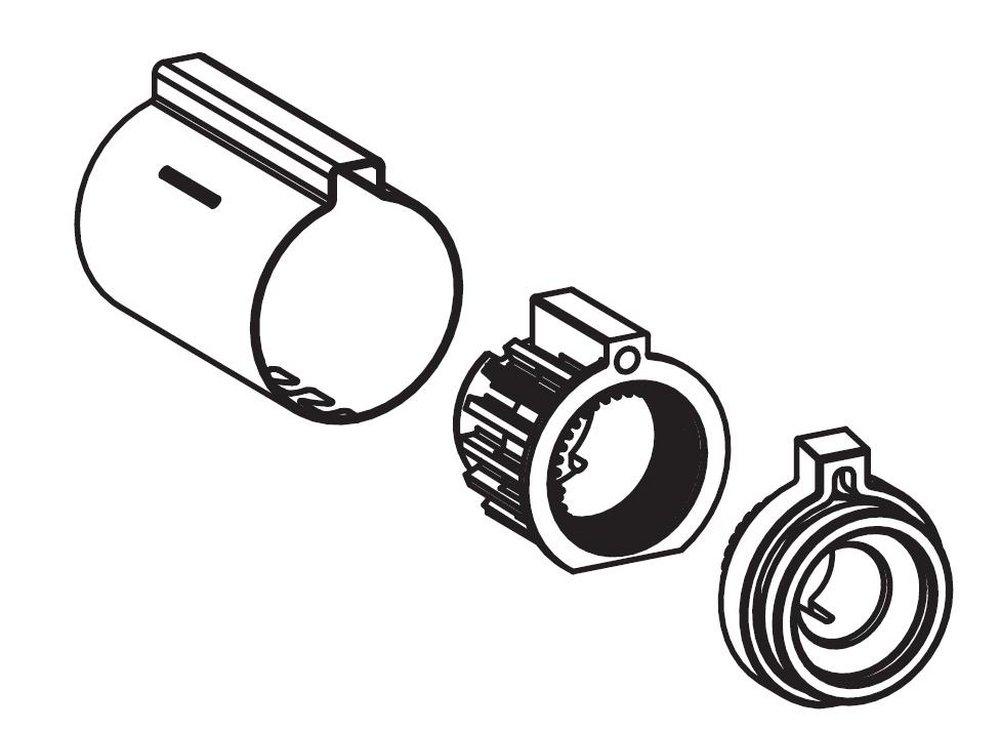 Moen Chrome Stop Tube Kit 