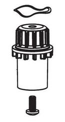 Moen Chrome 1-5/8 in. Adapter 