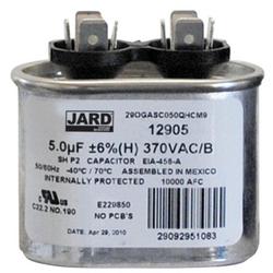5 mfd 370V Oval Run Capacitor