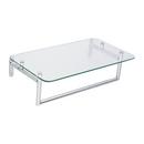 20 in. Hotel Shelf with Towel Bar in Polished Chrome