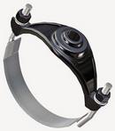 Romac Industries 3/4 in. IP Iron and Stainless Steel Single Strap Saddle 