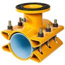 Romac Industries 8 x 16 in. Flanged Fusion Epoxy Carbon Steel Tapping Sleeve 