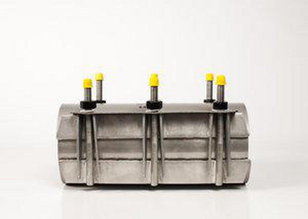 Romac Industries 12 in. Stainless Steel Repair Clamp 