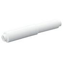 Horizontal and Wall Mount Toilet Tissue Holder in White