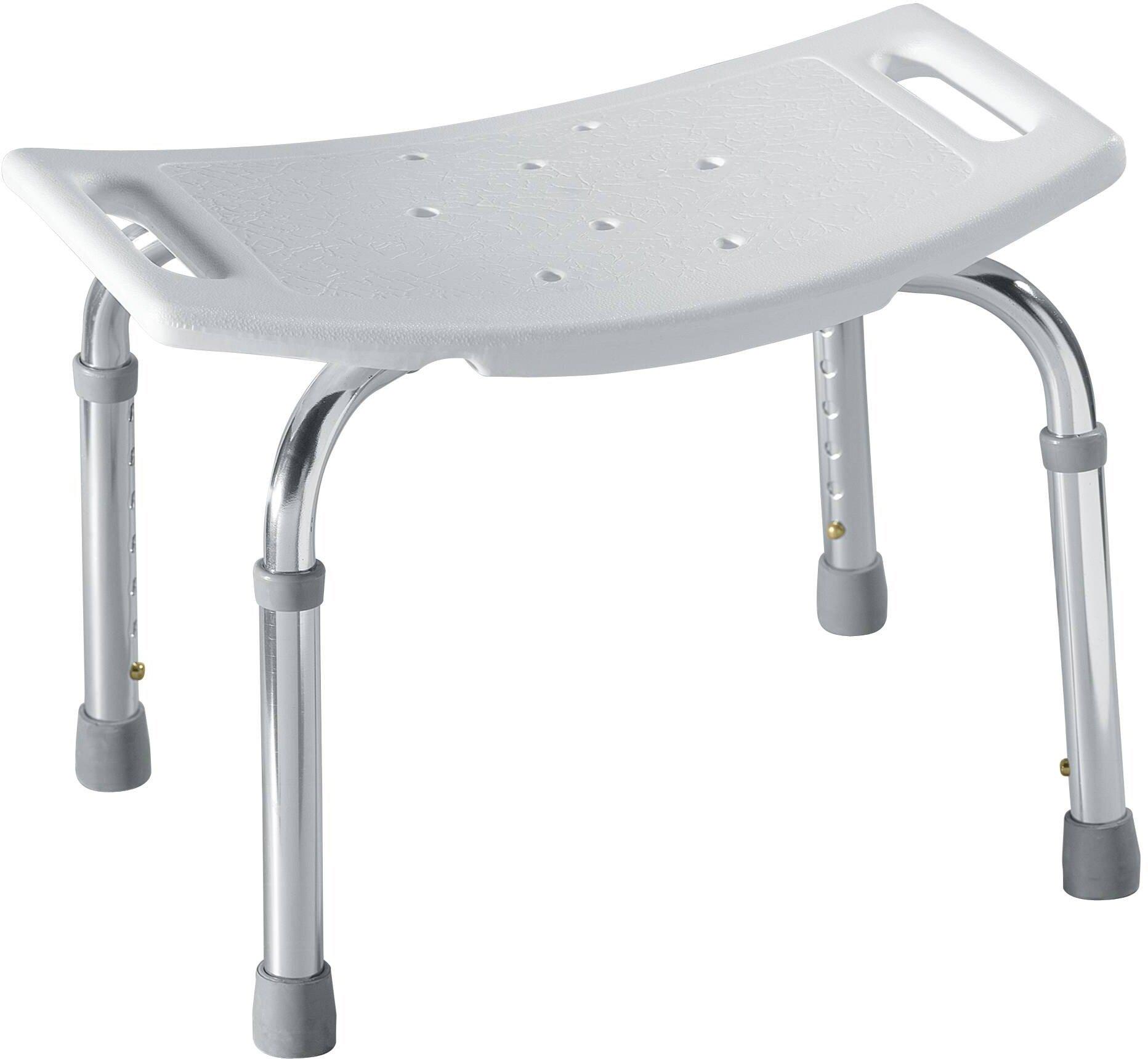Moen White Adjustable Seat Tub Shower 