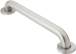 36 in. Grab Bar in Peened Stainless Steel