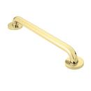 24 in. Grab Bar in Polished Brass