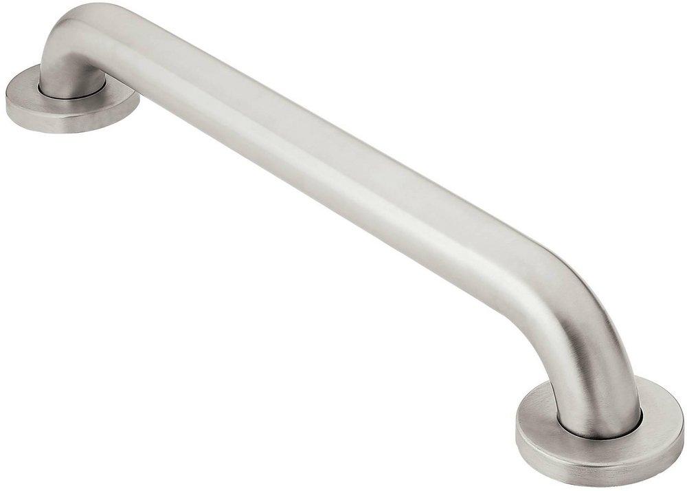 Moen Peened Stainless Steel 18 in. Grab Bar 