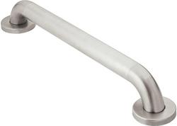 24 in. Grab Bar in Peened Stainless Steel