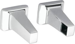Towel Bar Post in Polished Chrome
