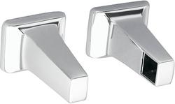 Towel Bar Post in Polished Chrome
