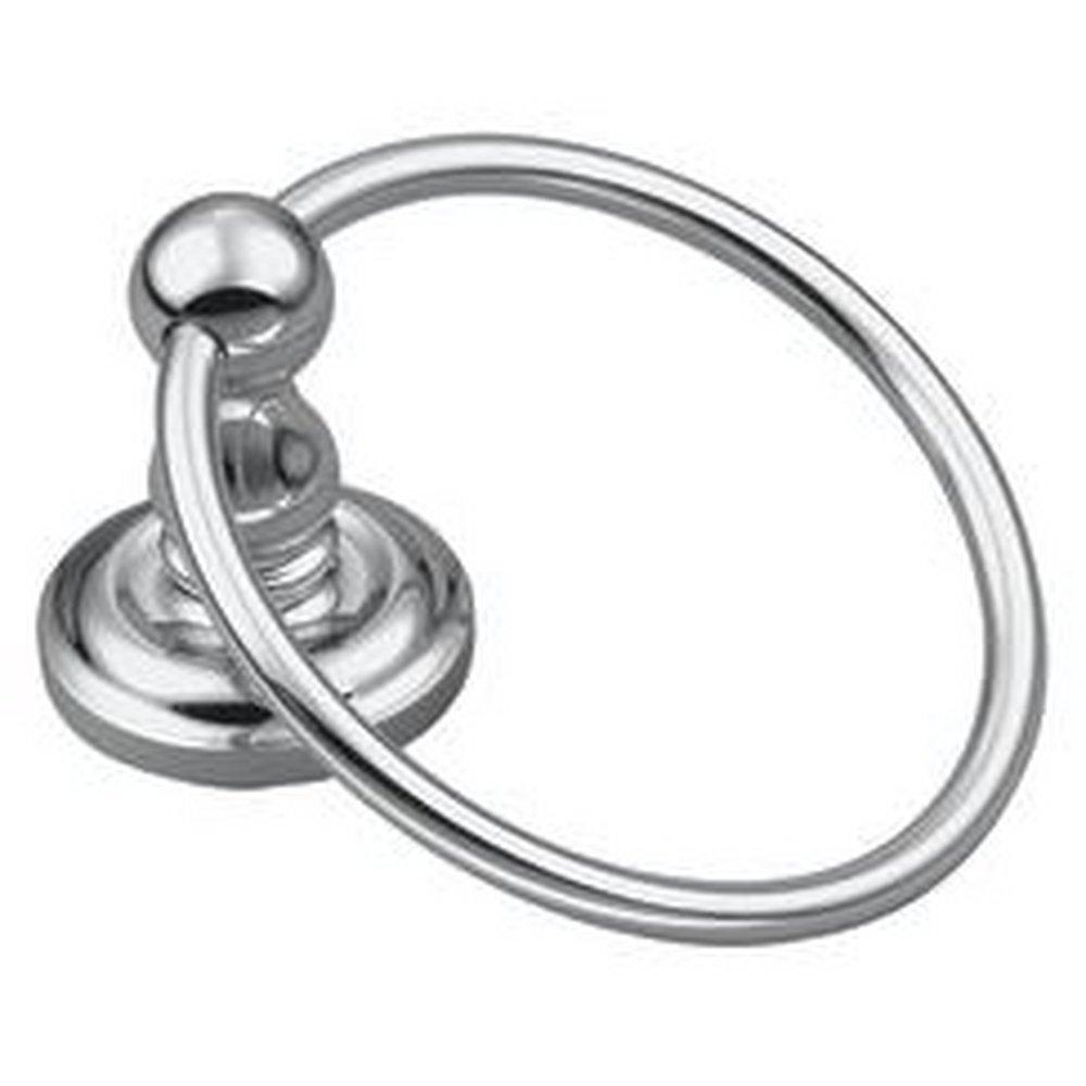 Moen Polished Chrome Round Closed Towel Ring 