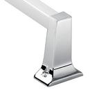 24 in. Aluminum Towel Bar in Polished Chrome