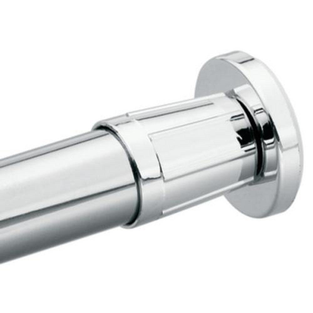 Moen Polished Chrome 60 in. Shower Rod 