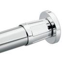 60 in. Adjustable Shower Rod in Polished Chrome