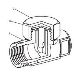 1/2" NPT TDC Thermodynamic Steam Trap, Stainless Steel