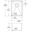 Dayton Elite Satin 33 x 21-1/4 in. Stainless Steel Double Bowl Drop-in Kitchen Sink in Elite Satin 