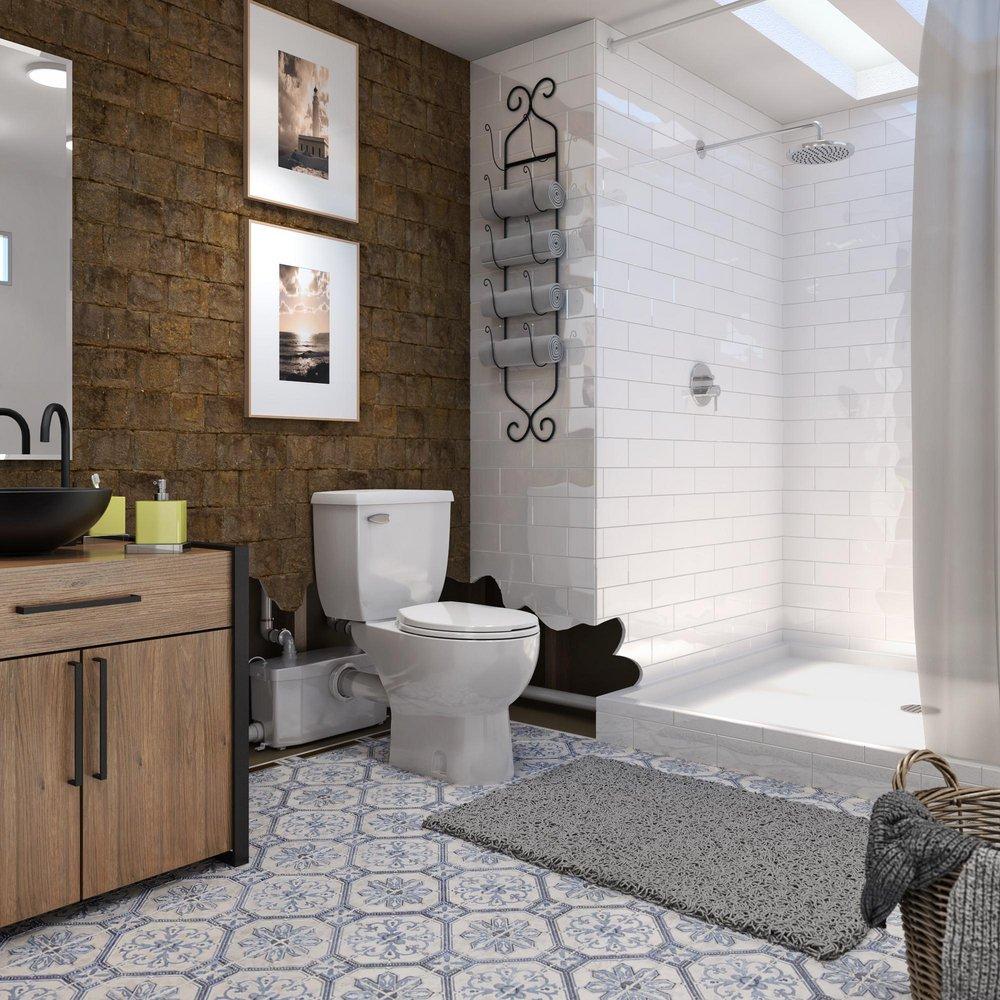 SFA SANIFLO 1 in. 120V 4.5A 17 gpm Macerator Pump 