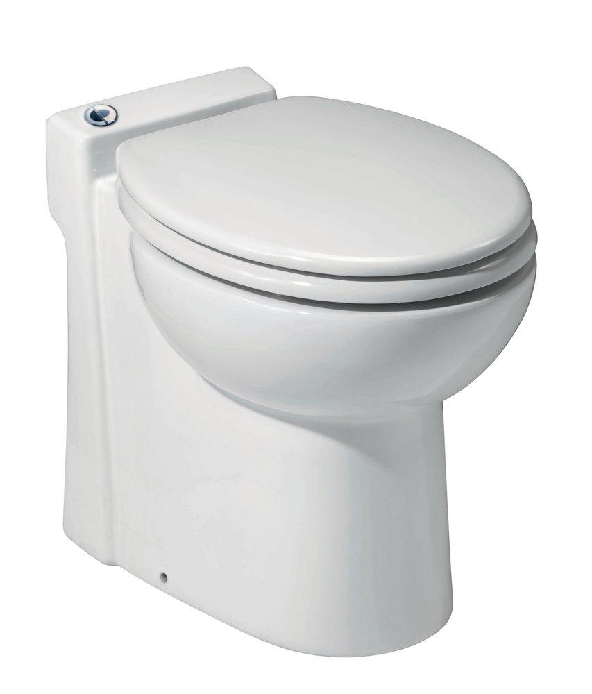 SFA SANIFLO White 1.28 gpf Round One Piece Toilet 