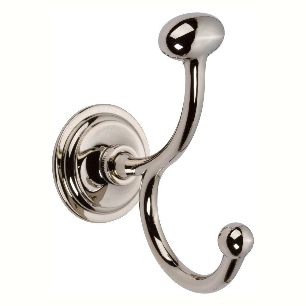 Ginger Polished Nickel 2 Robe Hook 