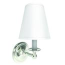 Polished Nickel 60W 1-Light Vanity Light 