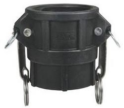 1 in. Part "D" Polypropylene FPT Quick Connect Coupler x FPT
