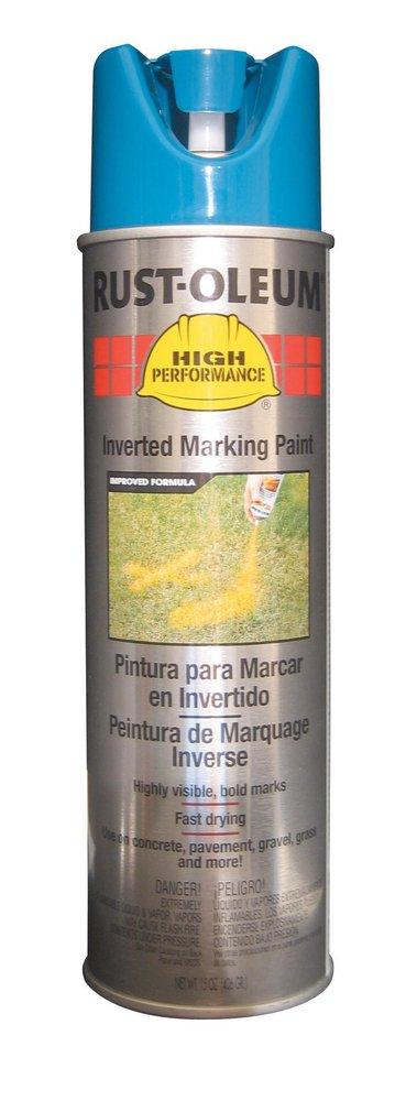 Rust-Oleum&reg; Blue Inverted Marking Paint in Caution Blue 