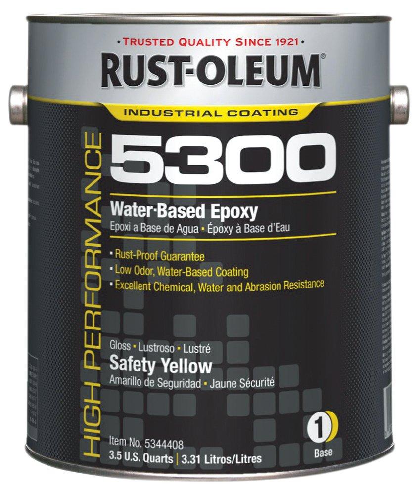 Rust-Oleum&reg; Safety Yellow 1 gal Water Based Epoxy Paint 