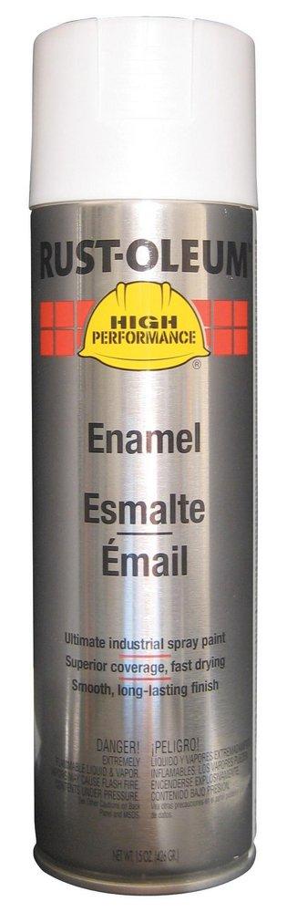 Rust-Oleum&reg; Flat White 15 oz. Enamel Spray Paint 