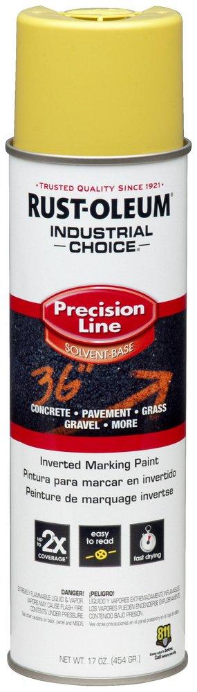 Rust-Oleum&reg; High Visibility Yellow 17 oz. Marking Spray Solvent Based 