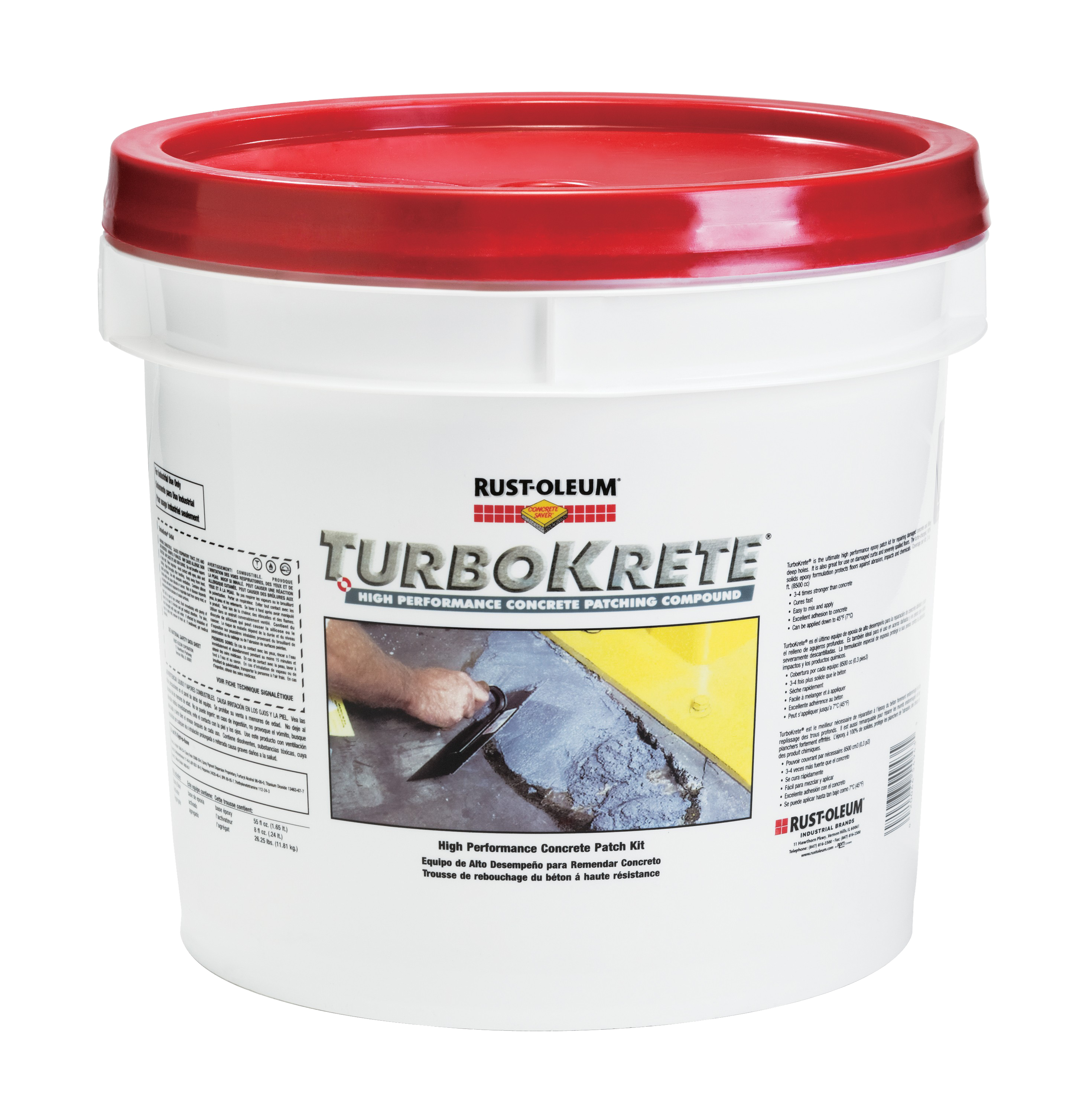 Rust-Oleum&reg; Light Grey Concrete Patching Kit in Light Grey 