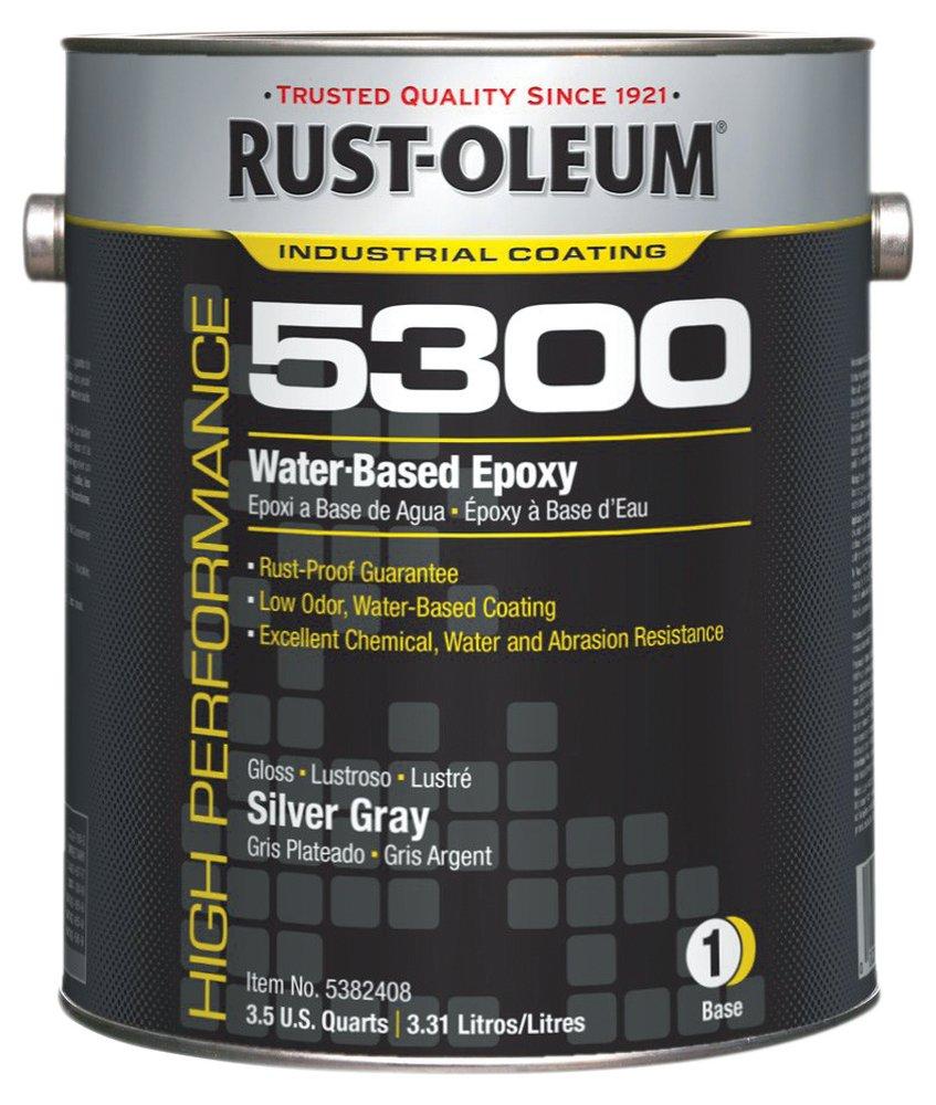 Rust-Oleum® Silver Grey 1 gal Water Based Epoxy Paint 