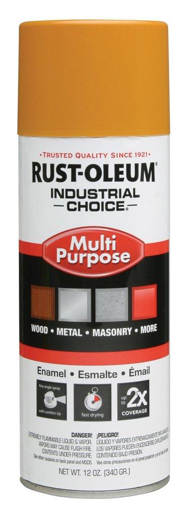 Rust-Oleum&reg; Gloss School Bus Yellow 12 oz. Industrial Spray Paint 