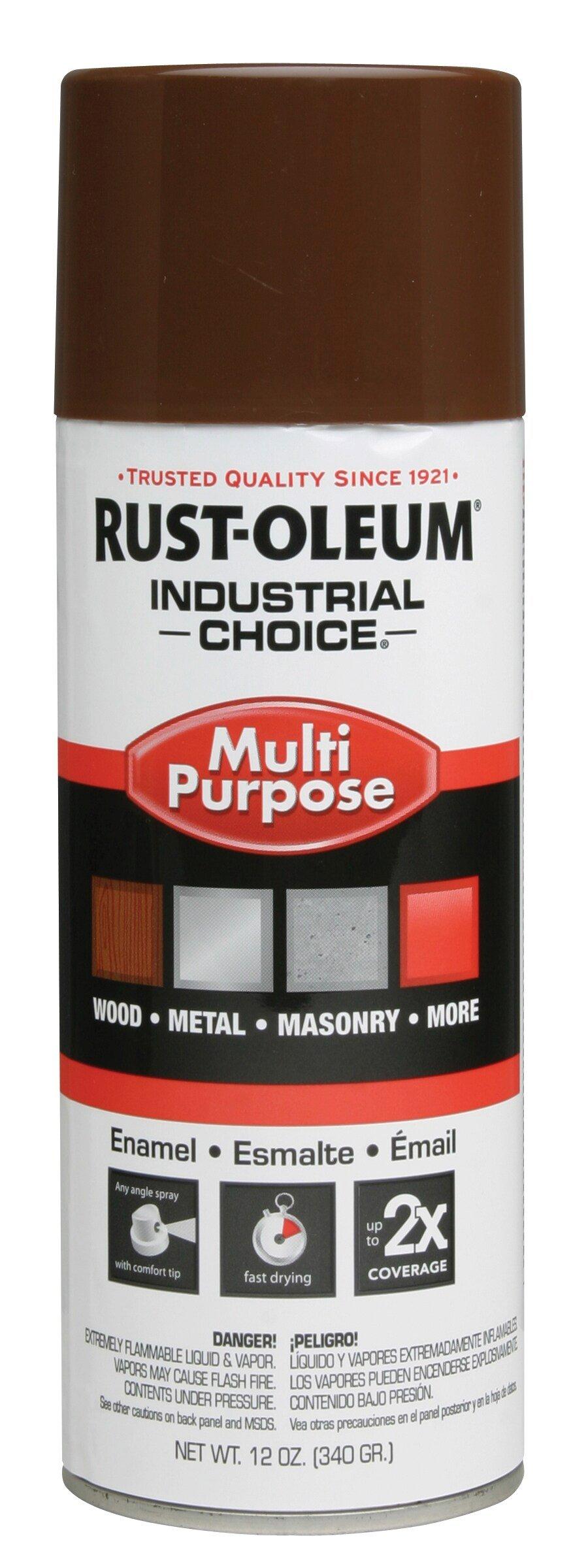 Rust-Oleum&reg; Brown 12 oz. Multi-Purpose Enamel Spray 