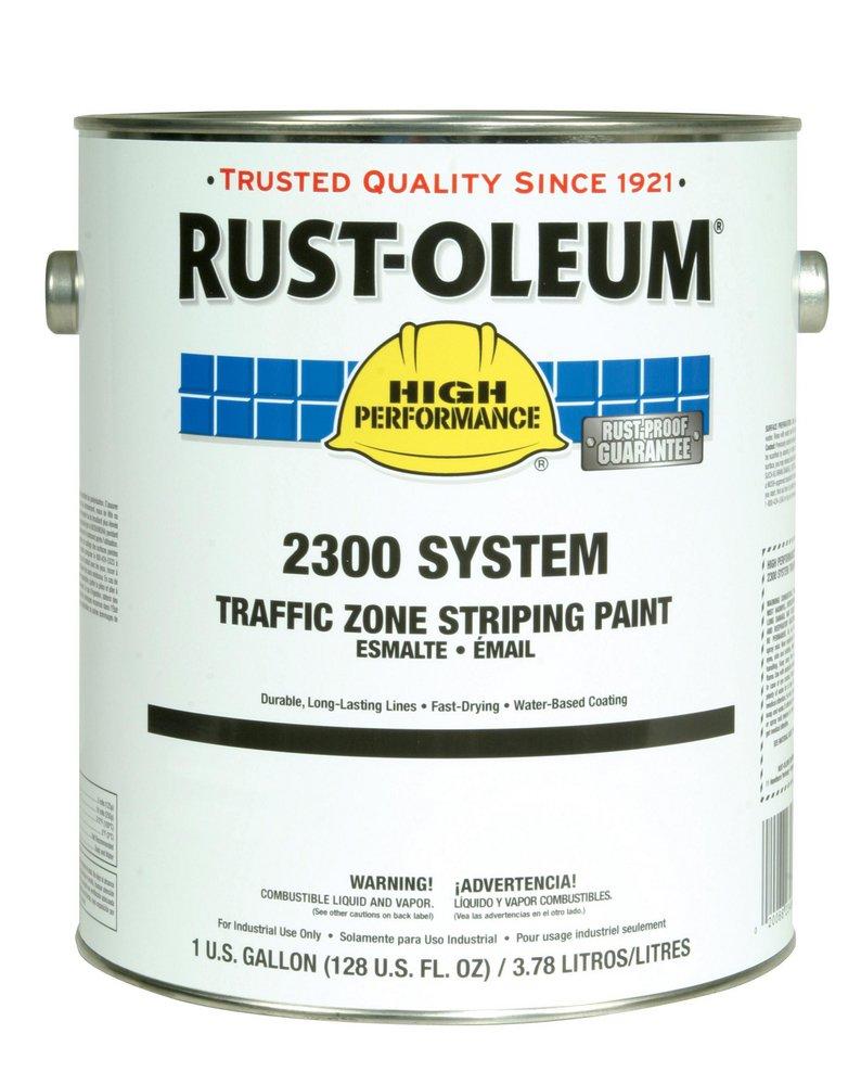 Rust-Oleum&reg; Traffic Yellow 5 gal Traffic Zone Striping Paint 
