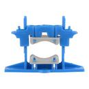 HoldRite&trade; Medium Blue Plastic and Synthetic Rubber Pipe Clamp 