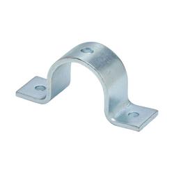 6 in. Electrogalvanized Zinc Steel Standard Pipe Strap