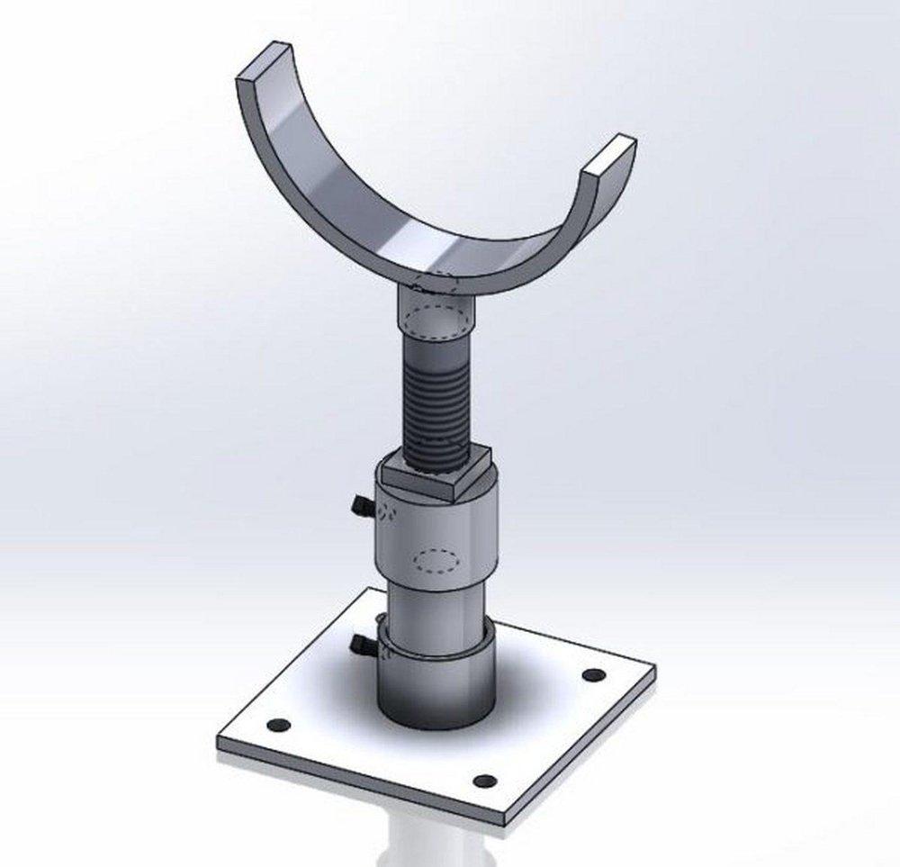 6 - 10 in. Adjustable Pipe Support 