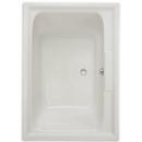 59-1/2 x 41-5/8 in. Whirlpool Drop-In Bathtub with Center Drain in White