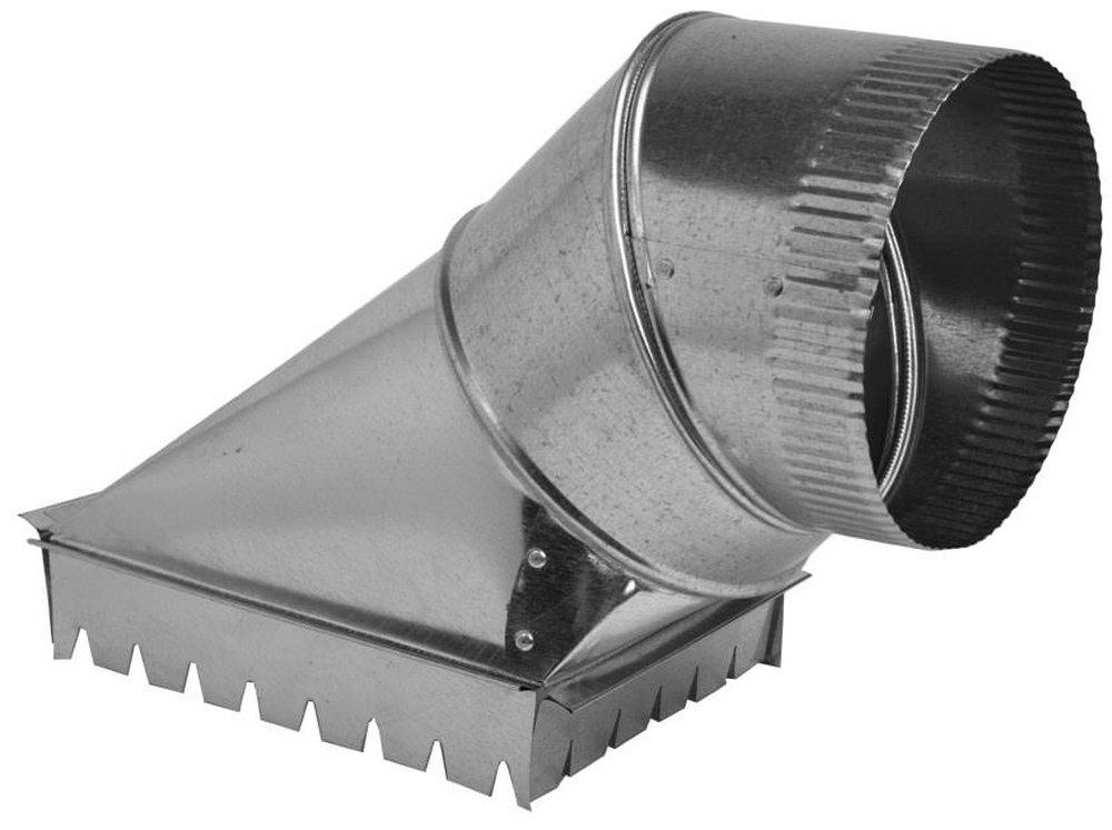 Gray Metal South Adjustable Duct Board Fiberglass Takeoff 