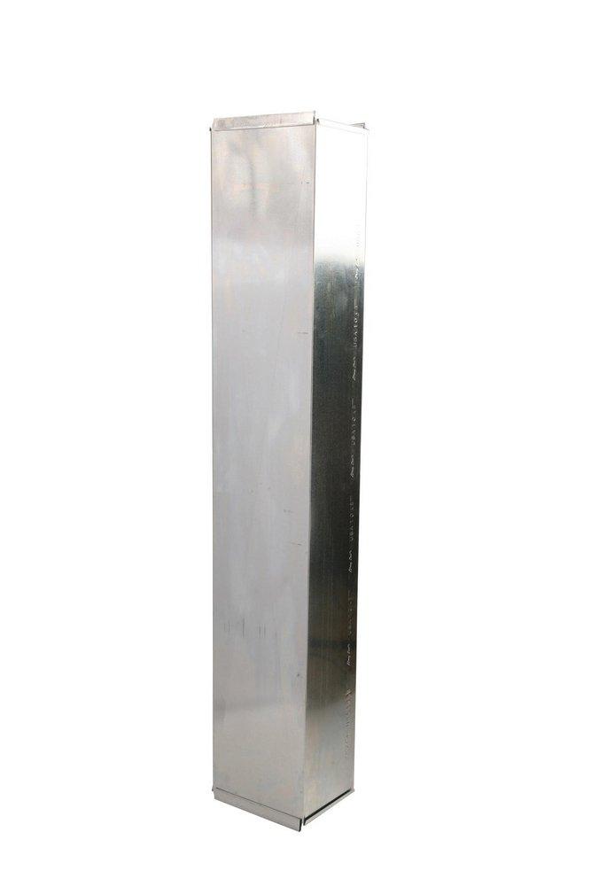 Gray Metal South 12 x 60 in. Galvanized Steel Duct Cleat 