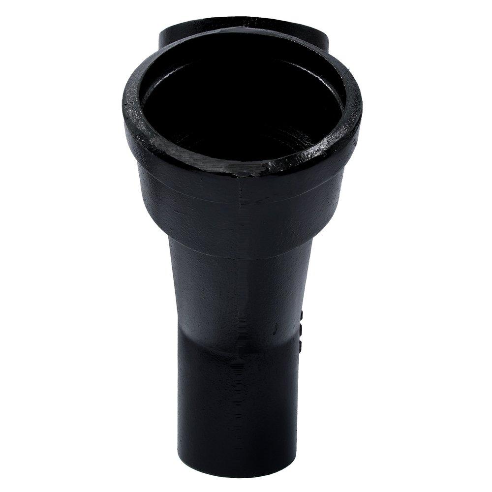 Black Spigot x Hub Service Cast Iron Wye 