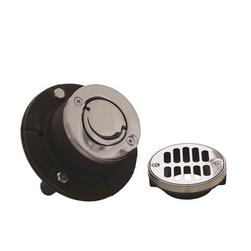 Font Drain in Polished Chrome