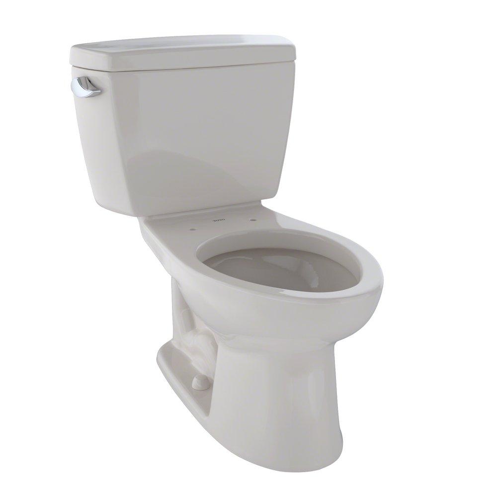 TOTO Sedona Beige 1.6 gpf Elongated Two Piece Toilet 