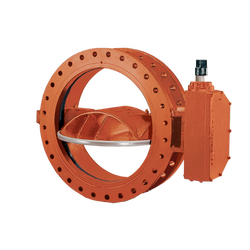 12 in. Cast Iron Mechanical Joint Buna-N Hand Wheel Butterfly Valve